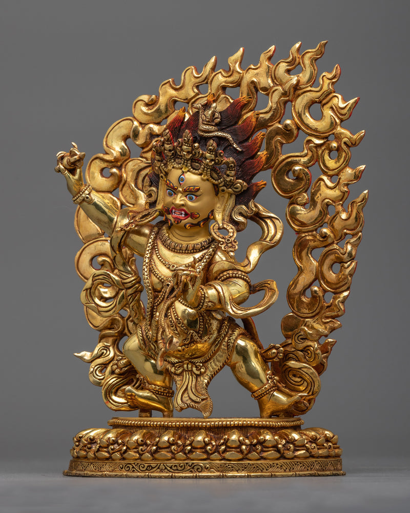 Shakyamuni's protector vajrapani 