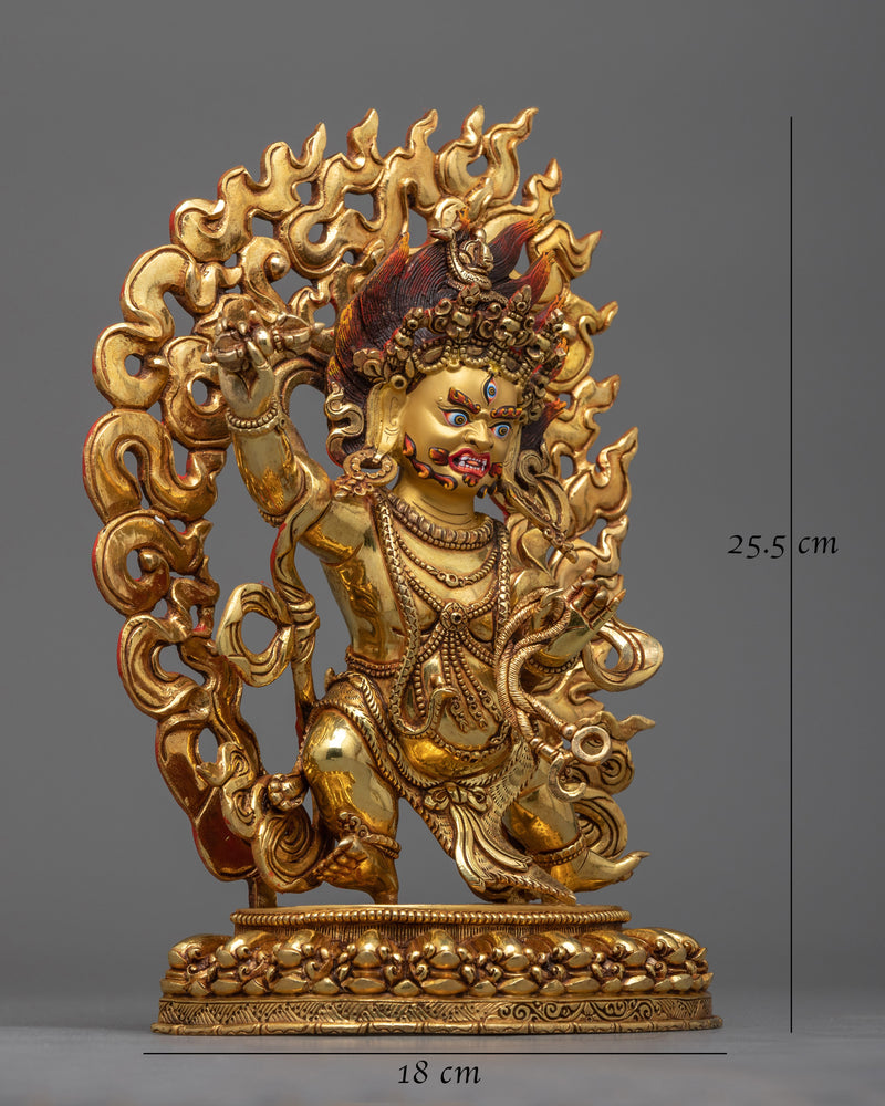 Shakyamuni's protector vajrapani 