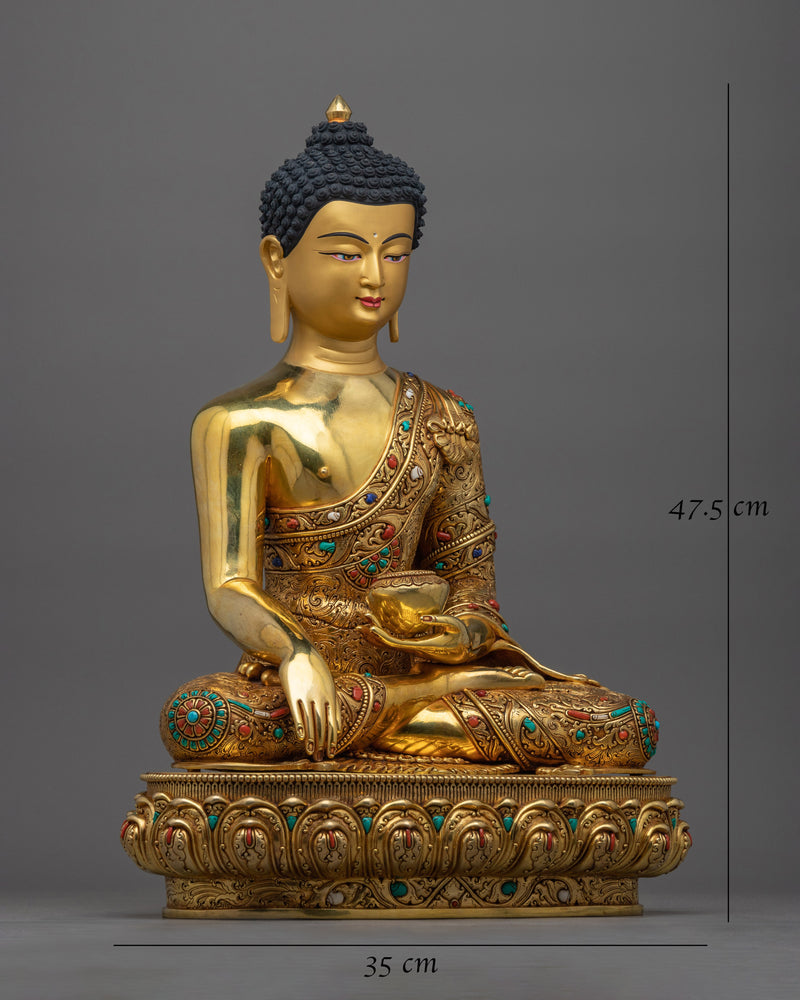 shakyamuni-buddha-beautiful handmade statue 