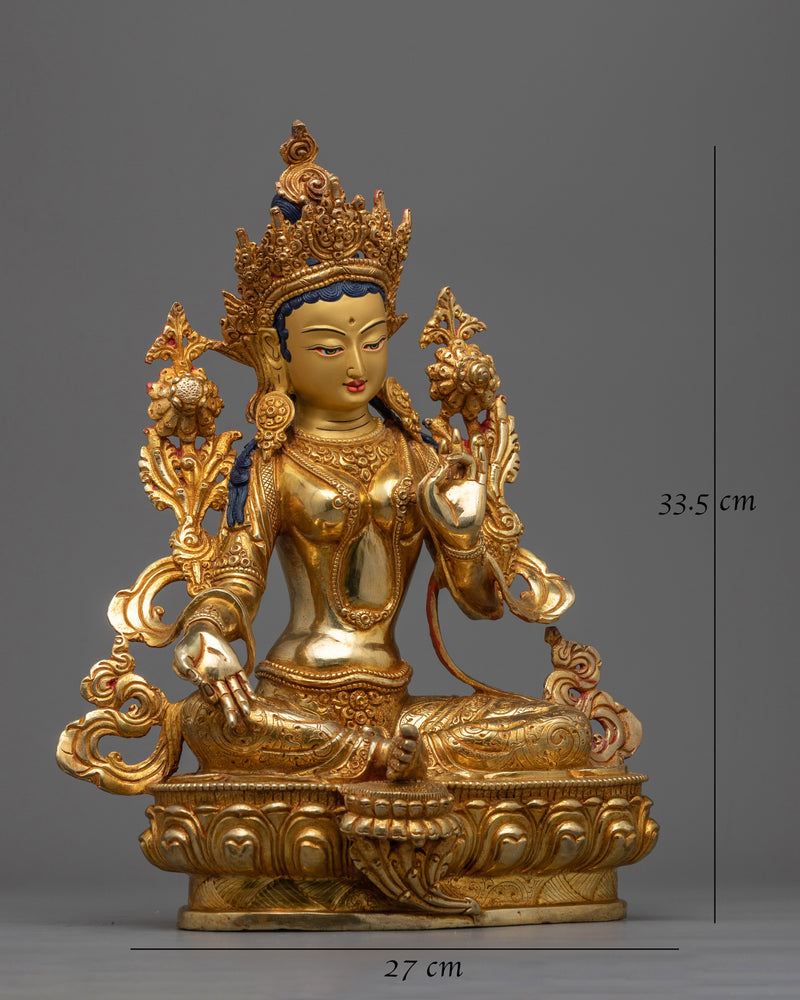 shyama-green-tara-statue 