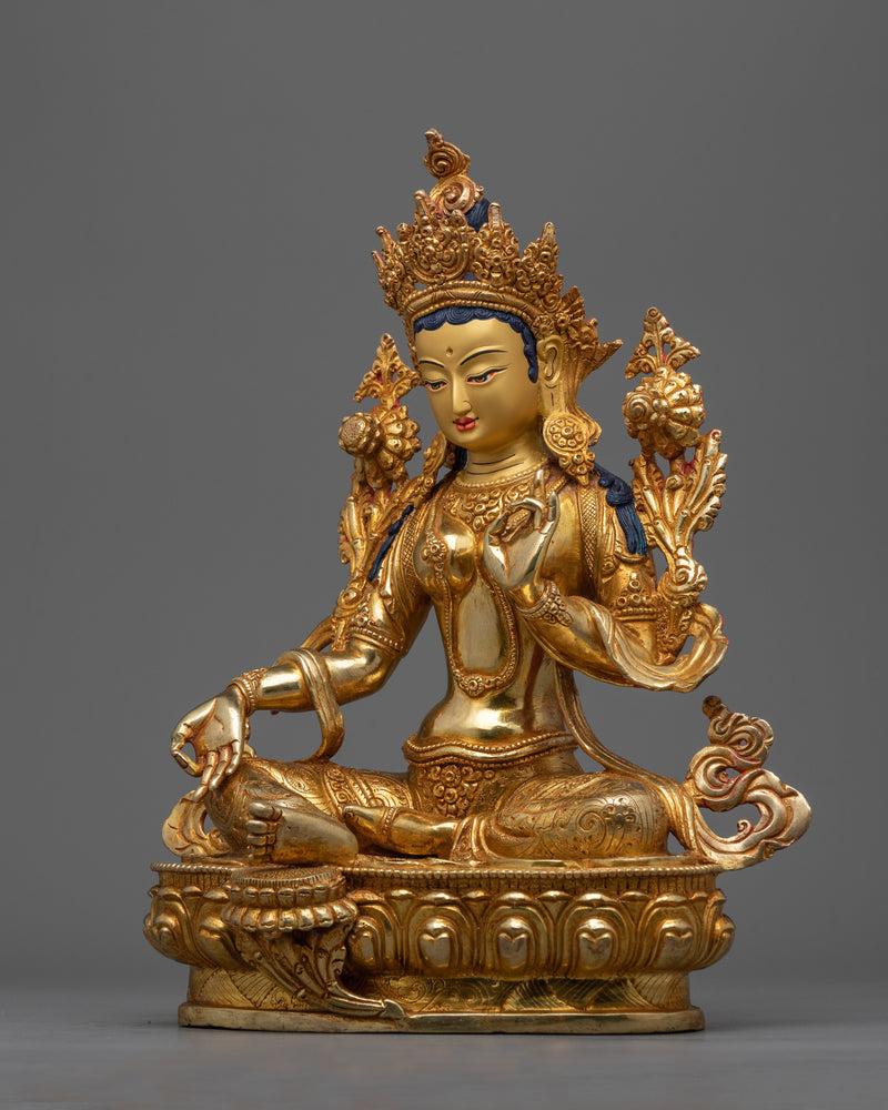 shyama-green-tara-statue 