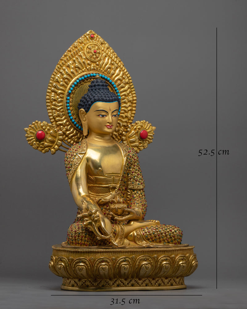 Holistic Medicine Buddha Statue | Emblem of Healing and Compassion