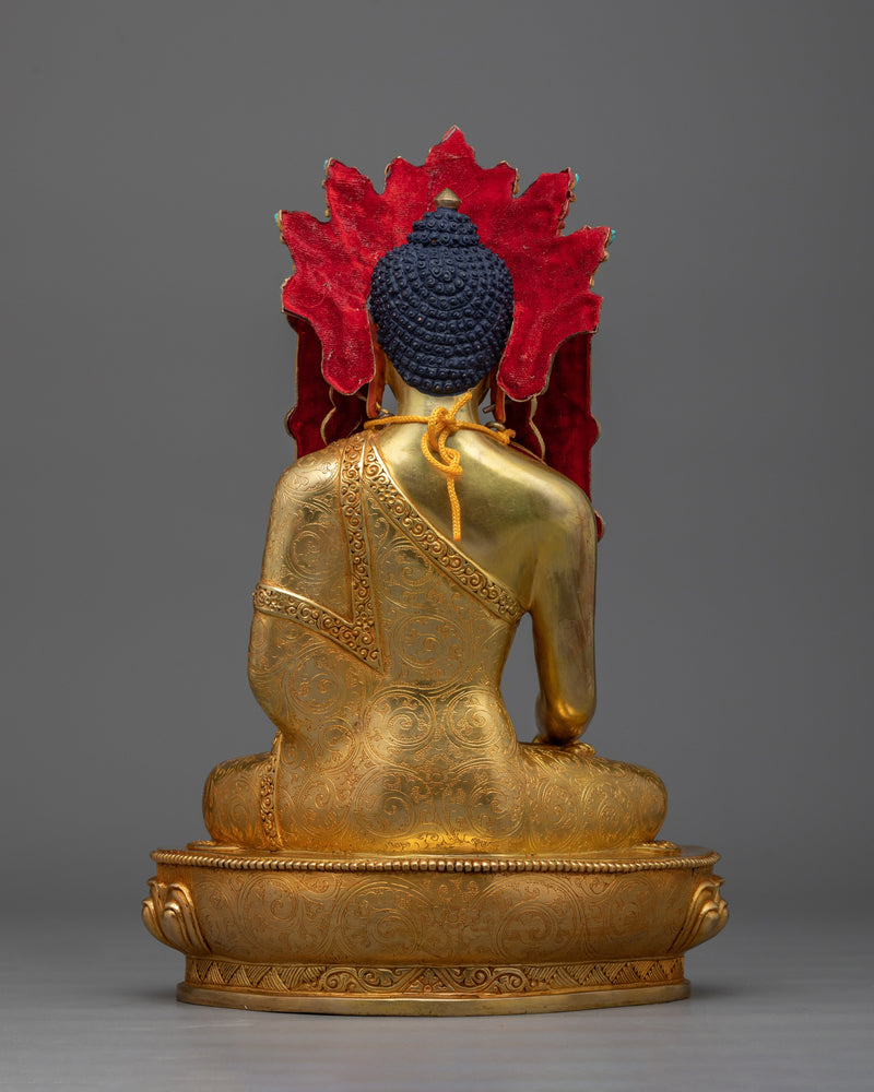 Jewel Crown Shakyamuni Buddha Statue | Embodiment of Divine Wisdom