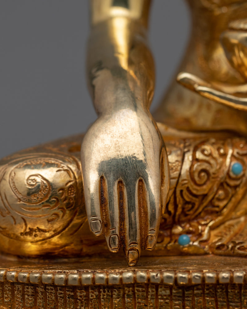 Serene Shakyamuni Buddha Figurine | A Beacon of Inner Peace