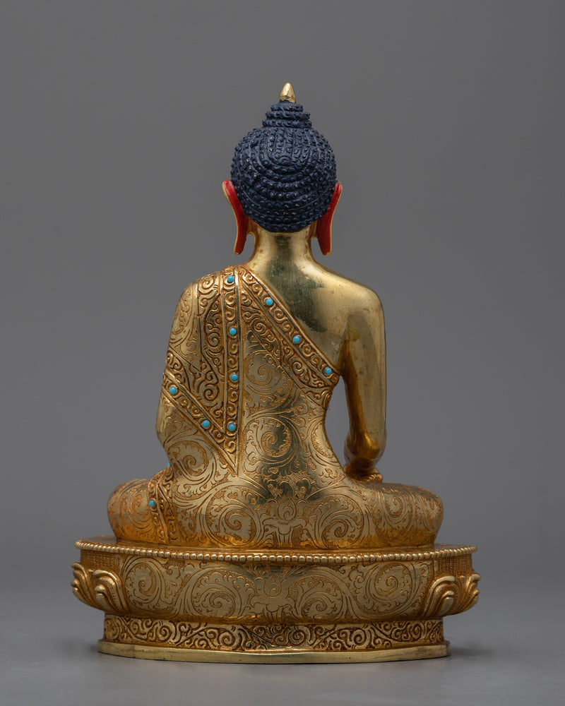 Serene Shakyamuni Buddha Figurine | A Beacon of Inner Peace