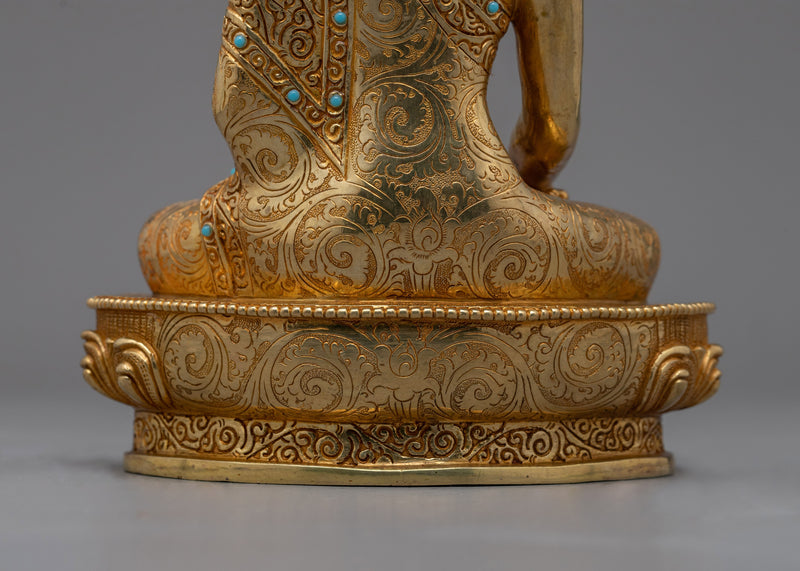 Serene Shakyamuni Buddha Figurine | A Beacon of Inner Peace