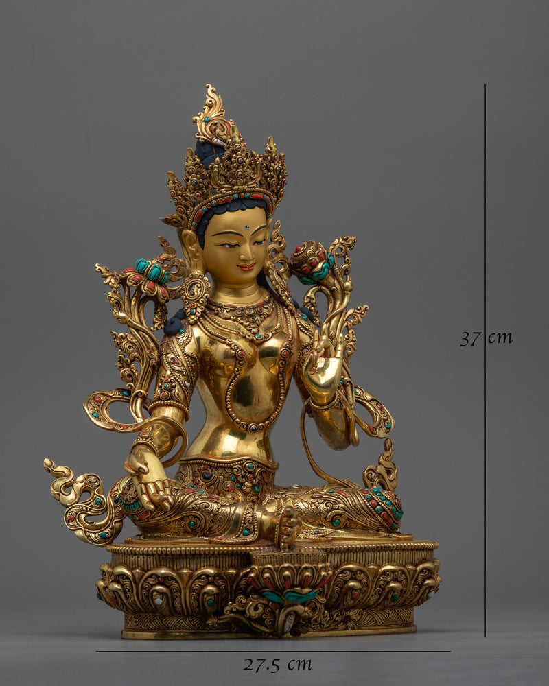 Diva Syama Tara Statue | Symbol of Wisdom and Protection