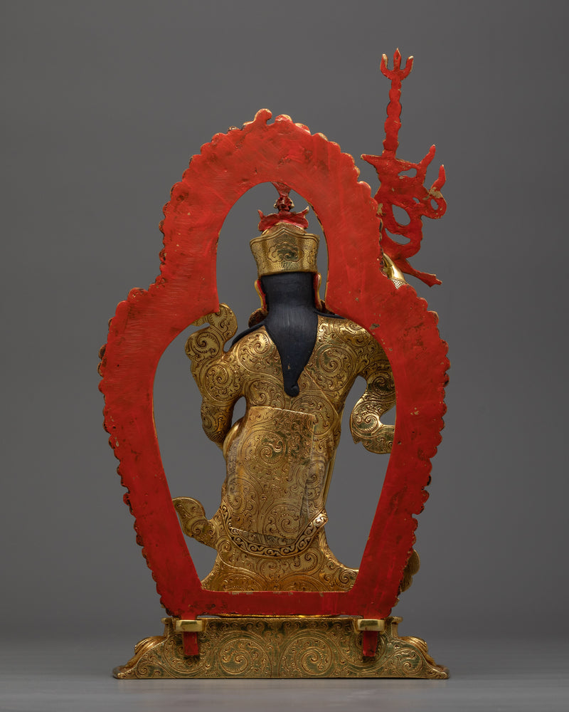 Guru Rinpoche Standing Figurine | Experience Spiritual Majesty and Tranquility