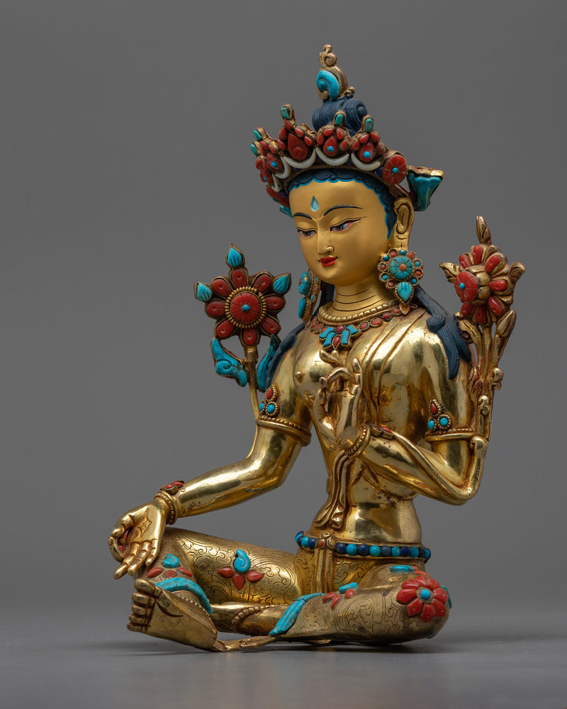 seated-green-tara