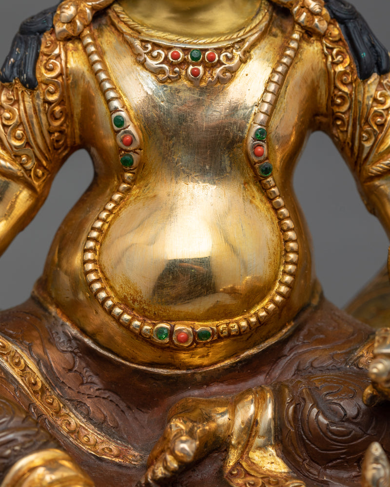 Dzambhala Jewels Deity Statue | Embrace Prosperity and Abundance