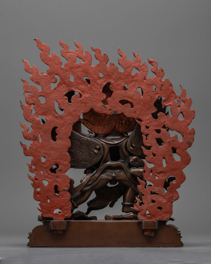 Vajrakilaya Oxidized Figurine | Embrace the Fierce Energy