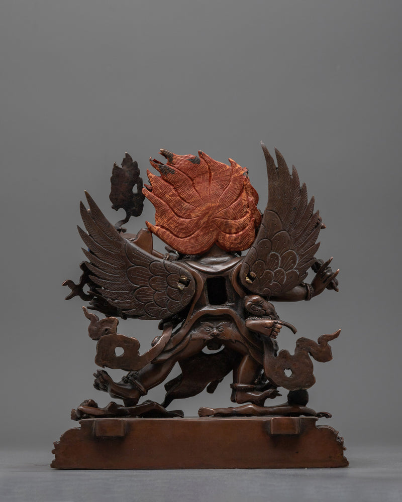 Vajrakilaya Oxidized Figurine | Embrace the Fierce Energy