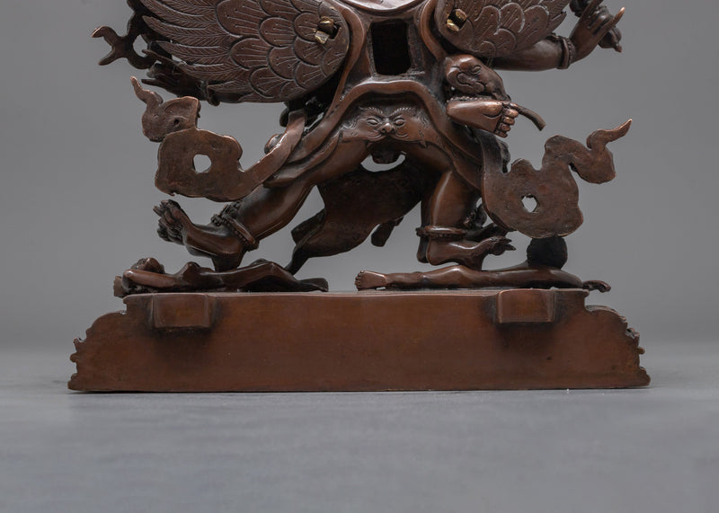 Vajrakilaya Oxidized Figurine | Embrace the Fierce Energy