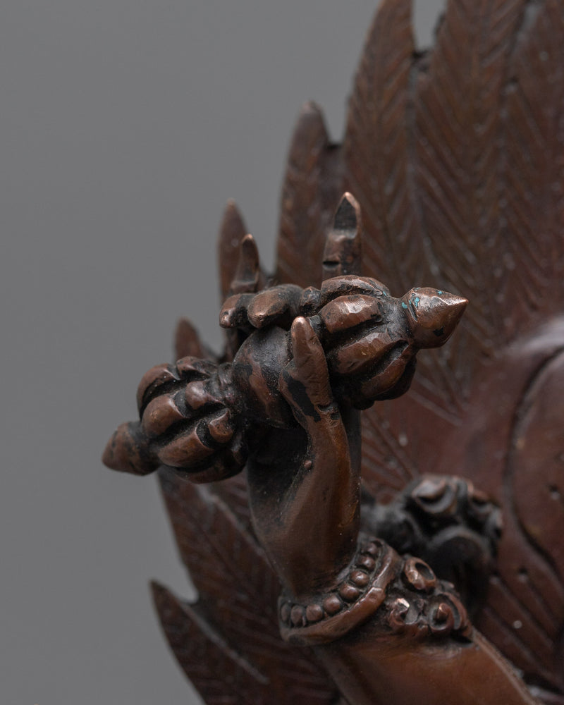 Vajrakilaya Oxidized Figurine | Embrace the Fierce Energy