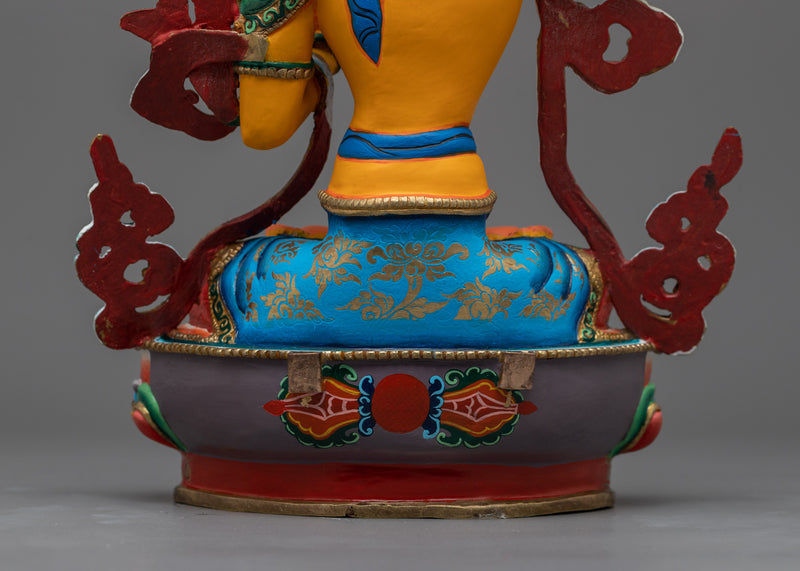 Manjushri Yellow Figurine | Illuminate Your Path to Wisdom