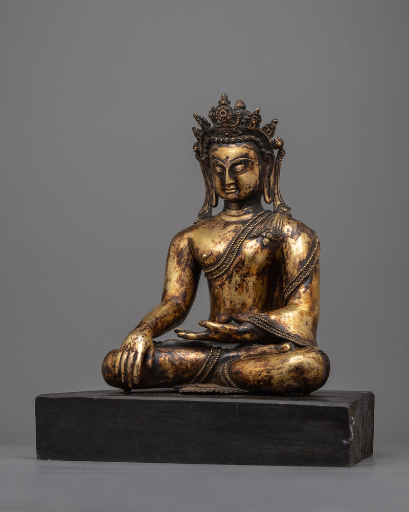 antique-crown-shakyamuni-buddha