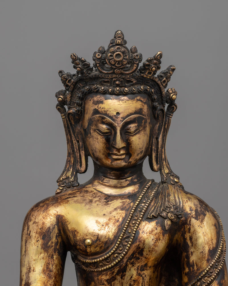 antique-crown-shakyamuni-buddha