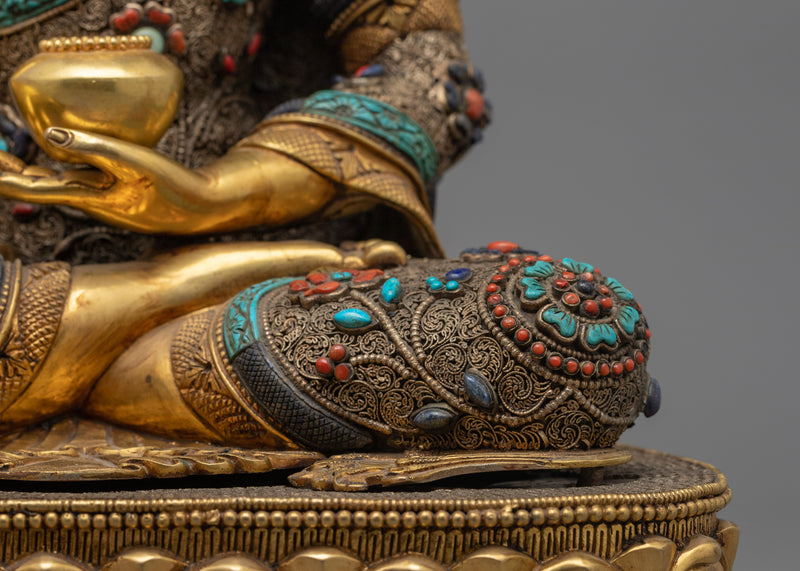 Antique Shakyamuni Buddha Figurine | Embark on a Journey of Timeless Wisdom and Compassion