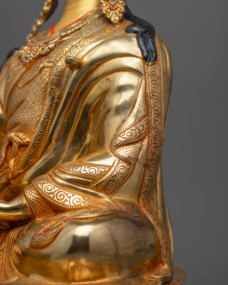 Tantric Guru Rinpoche Figurine | Embrace the Wisdom of the Divine