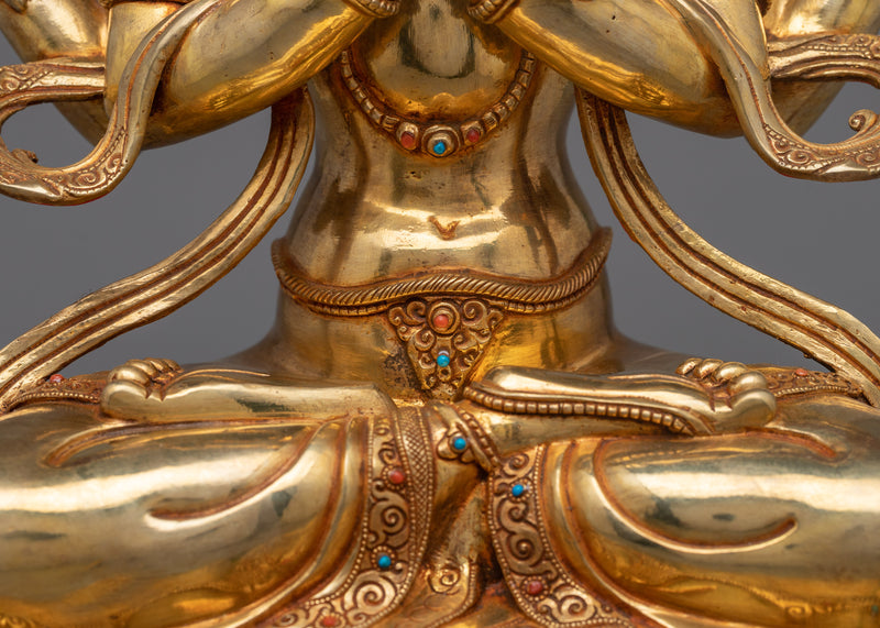 Compassion Chenrezig Deity Figurine | Embrace the Divine Compassion