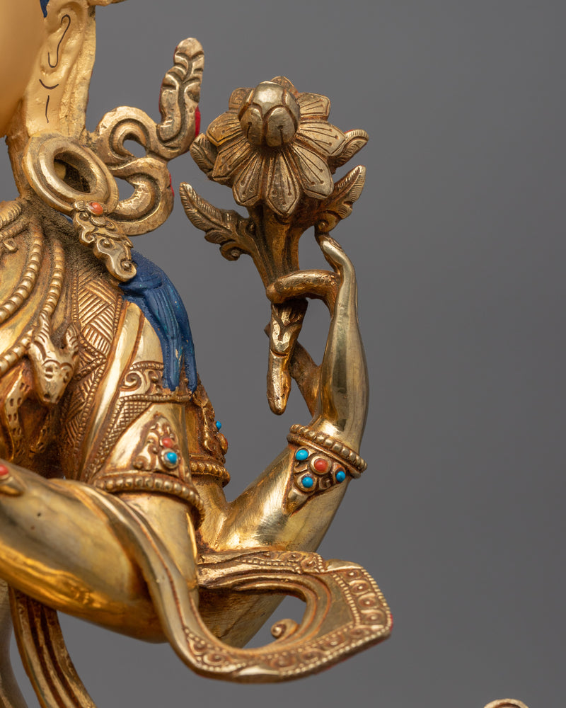 Compassion Chenrezig Deity Figurine | Embrace the Divine Compassion