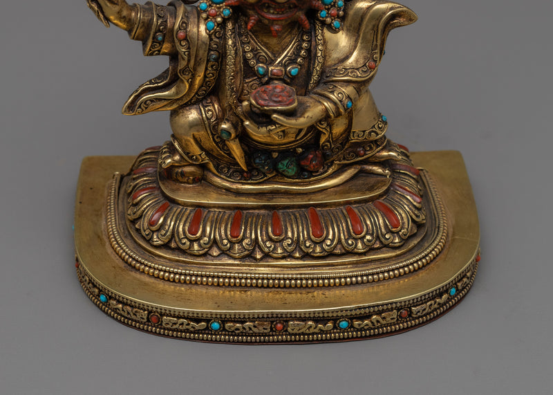 Mahakala Bernagchen Antique Figurine | Radiate the Power of Protection