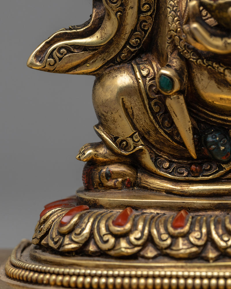 Mahakala Bernagchen Antique Figurine | Radiate the Power of Protection