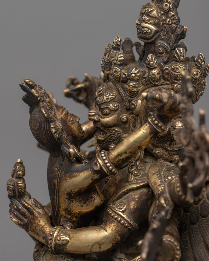 Antique Vajrakilaya Figure | Embrace the Power of Transformation