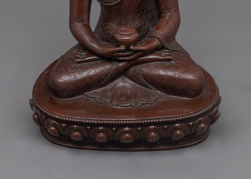 Amitabha Buddha Oxidized Figure | Discover Serenity and Enlightenment