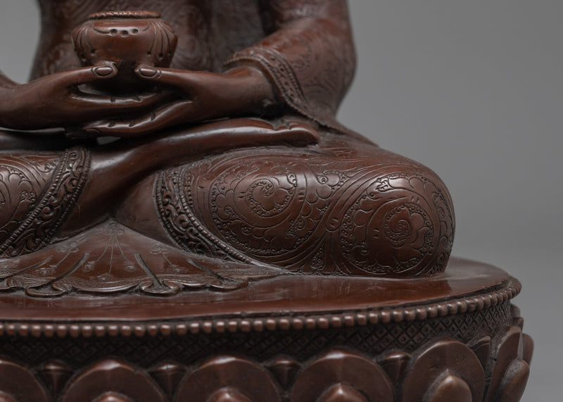 Amitabha Buddha Oxidized Figure | Discover Serenity and Enlightenment