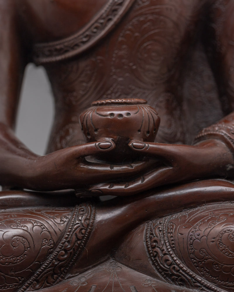 Amitabha Buddha Oxidized Figure | Discover Serenity and Enlightenment