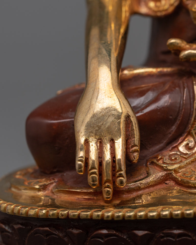 Shakyamuni Buddha Oxidized Figure | Embrace the Essence of Enlightenment