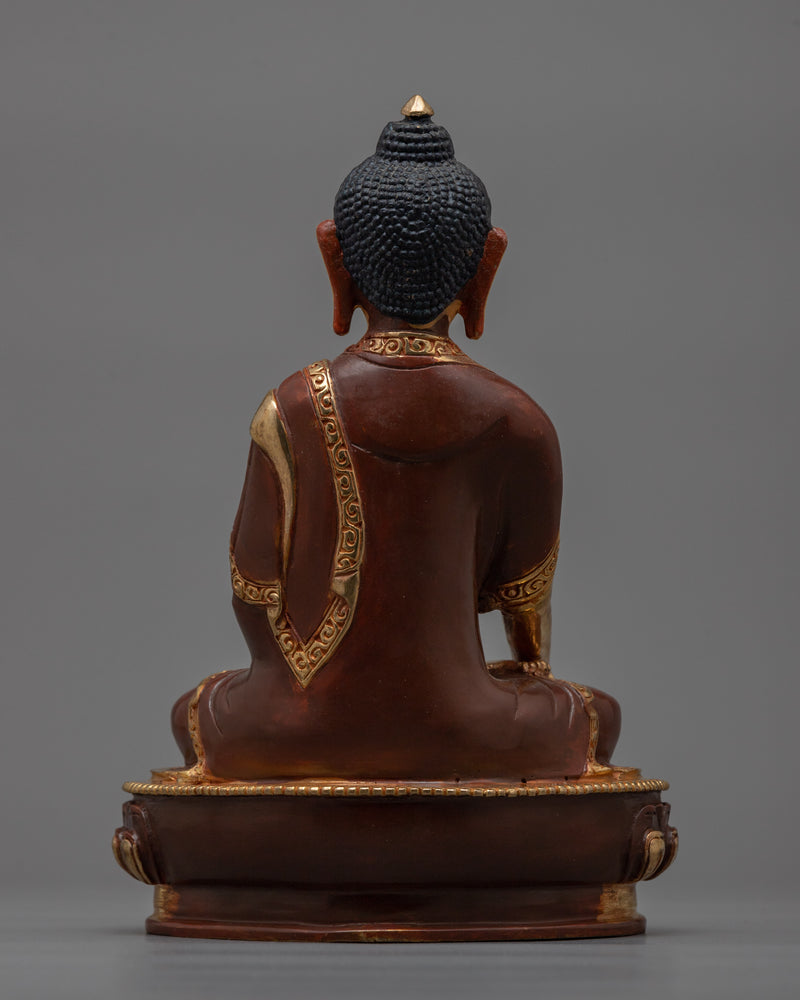 Shakyamuni Buddha Oxidized Figure | Embrace the Essence of Enlightenment