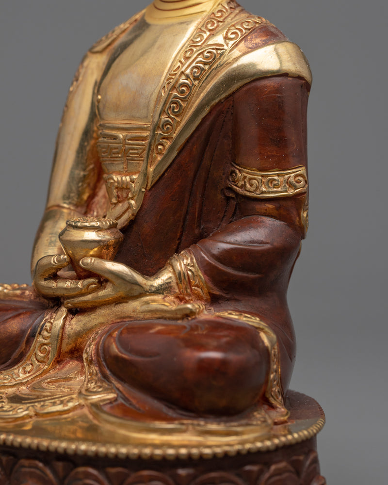 Amitabha Buddha Oxidized Figure | Embrace Divine Enlightenment