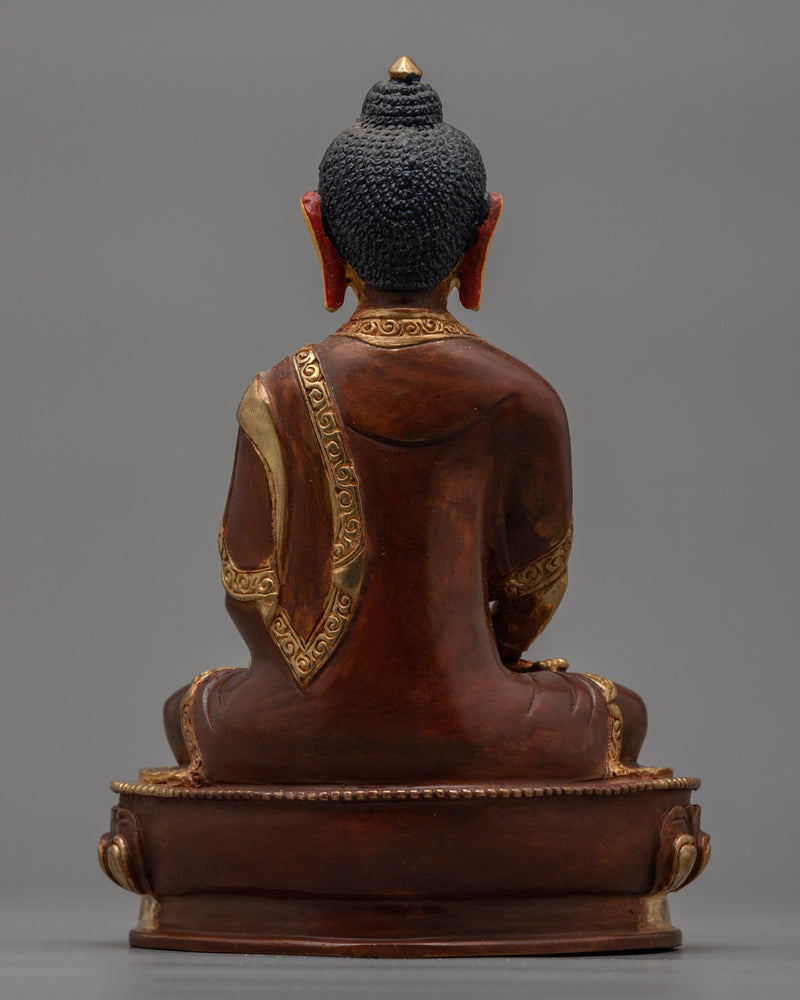 Amitabha Buddha Oxidized Figure | Embrace Divine Enlightenment