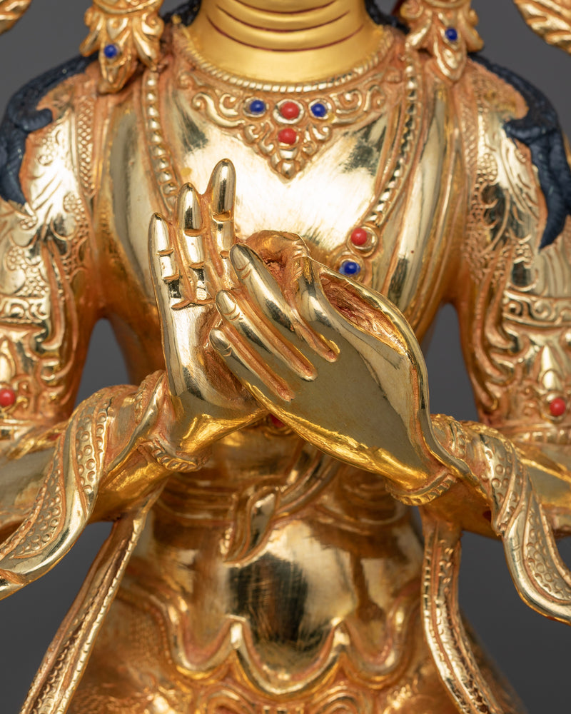 Maitreya Future Buddhah Statue | Embrace Hope and Enlightenment