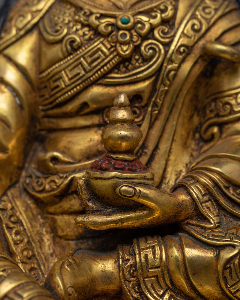 Guru Rinpoche Lotus-Born Statue | Embrace the Enlightened Wisdom