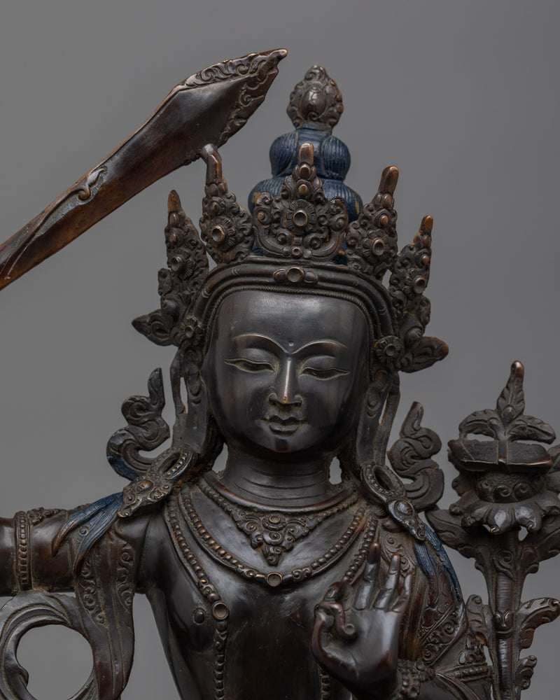 manjushri-oxidized-figure