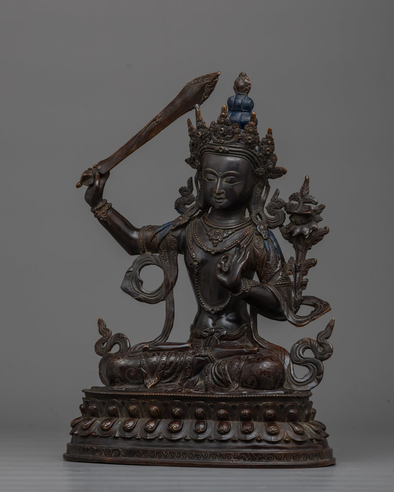 manjushri-oxidized-figure