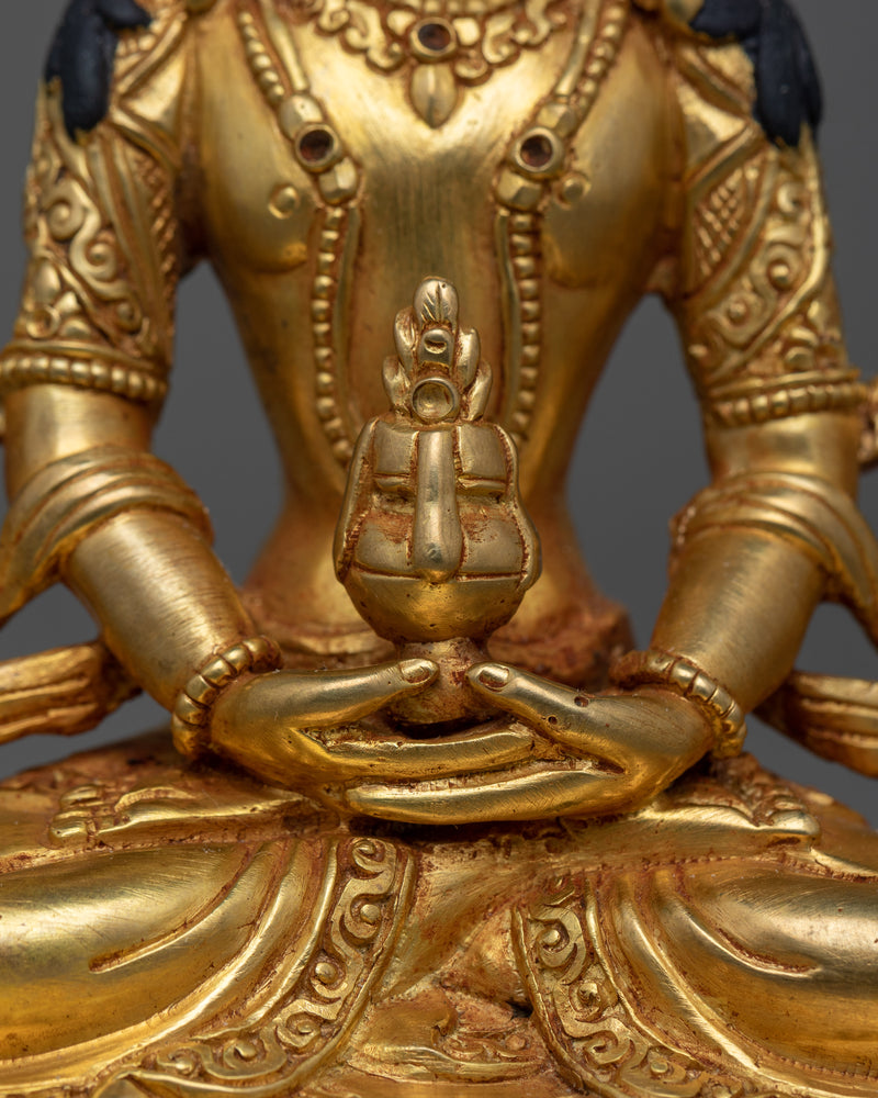 Amitayus Long Life Deity Statue | Embrace Eternal Vitality