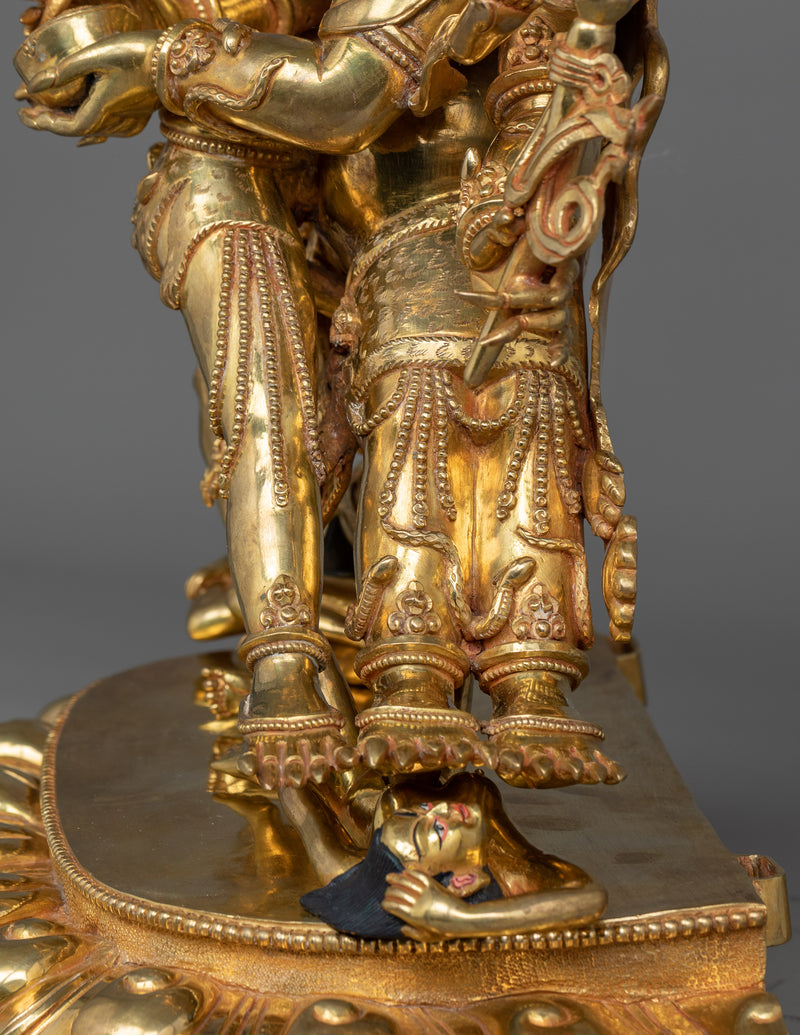 Hayagriva with Consort Statue | Harness Divine Protection and Wisdom