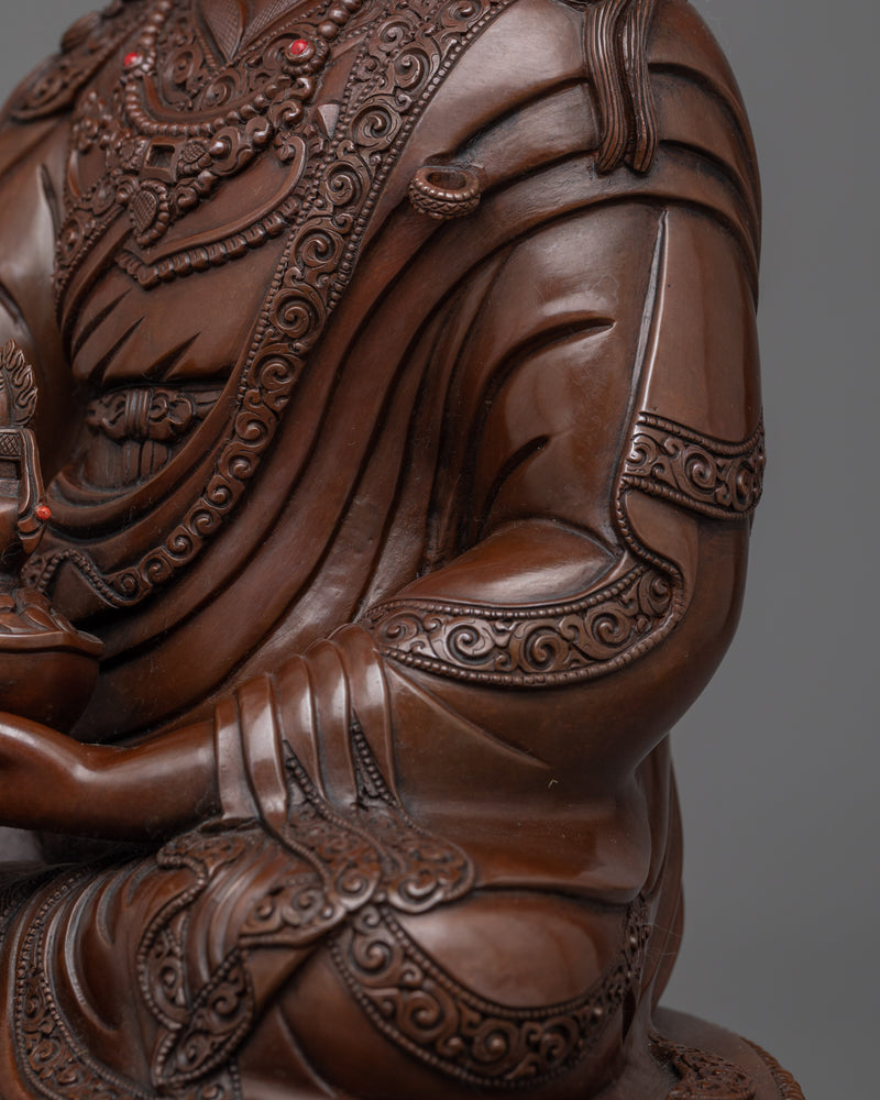 Guru Rinpoche Oxidized Statue | Awaken to Profound Spiritual Insights