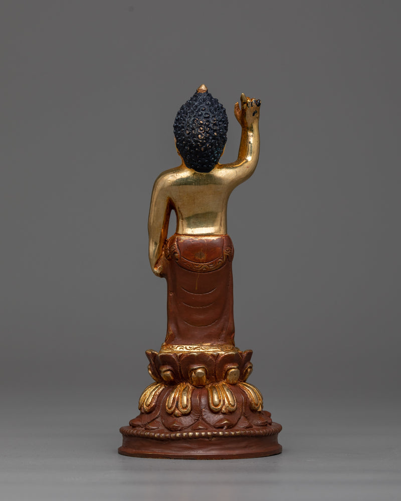 Standing Shakyamuni Buddha Statue | Delve into the Depths of Enlightenment