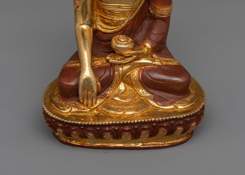 Crown Shakyamuni Buddha Statue | Radiate Inner Peace and Harmony