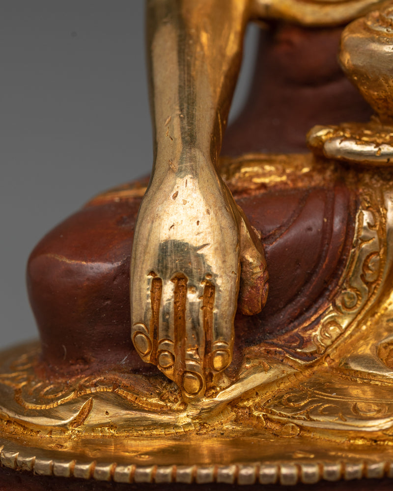 Crown Shakyamuni Buddha Statue | Radiate Inner Peace and Harmony