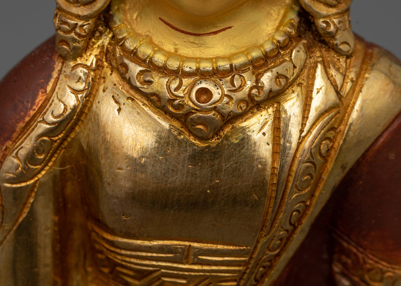 Crown Shakyamuni Buddha Statue | Radiate Inner Peace and Harmony