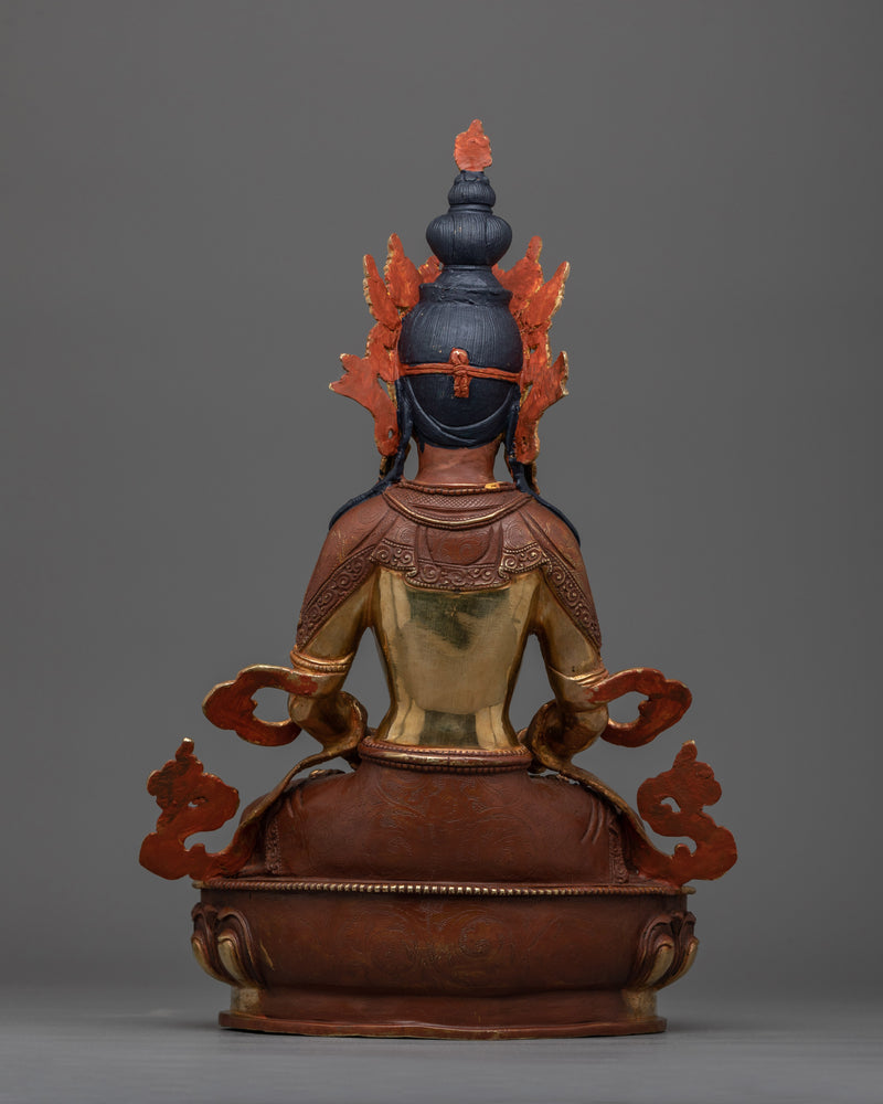 Amitayus Oxidized Figure | Invigorate Your Spiritual Practice