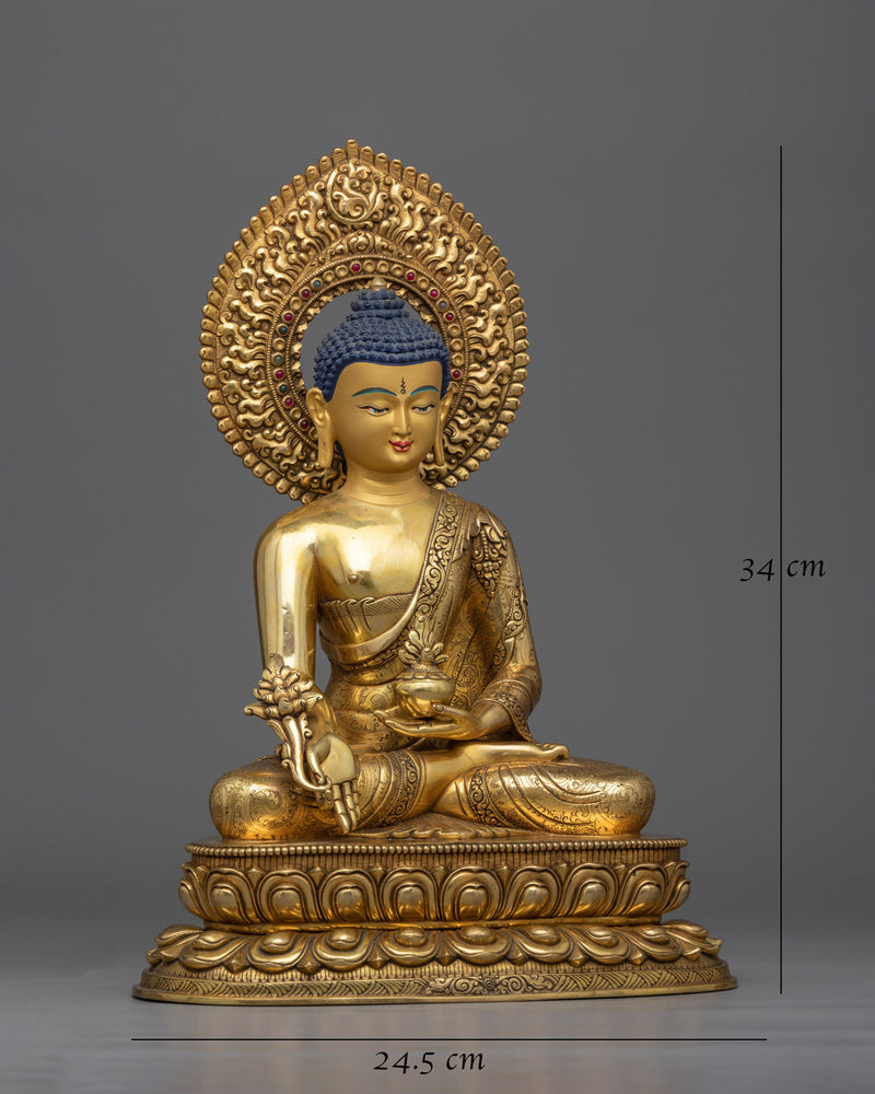 Healing Medicine Buddha Statue | Harness Divine Restorative Powers