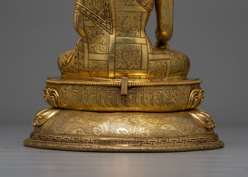 Peaceful Shakyamuni Buddha Statue | Elevate Your Spiritual Sanctuary