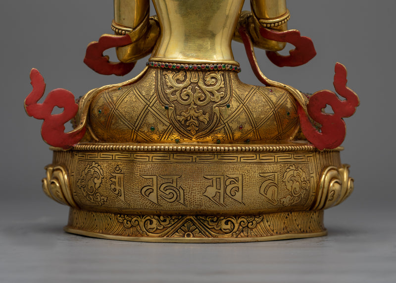 Vajra Buddha Sculpture | Commune with Divine Wisdom and Strength